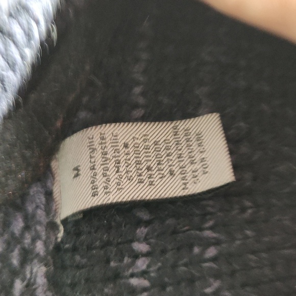 BKE Cardigan Sweater Womens size M  Blue Knit Hooded Button - Picture 4 of 9